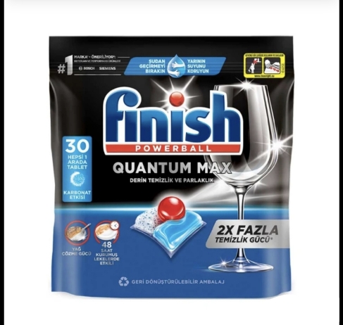 قرص ماشین ظرفشویی 30 عددی فینیش کوانتوم مکس Finish Quantum Max