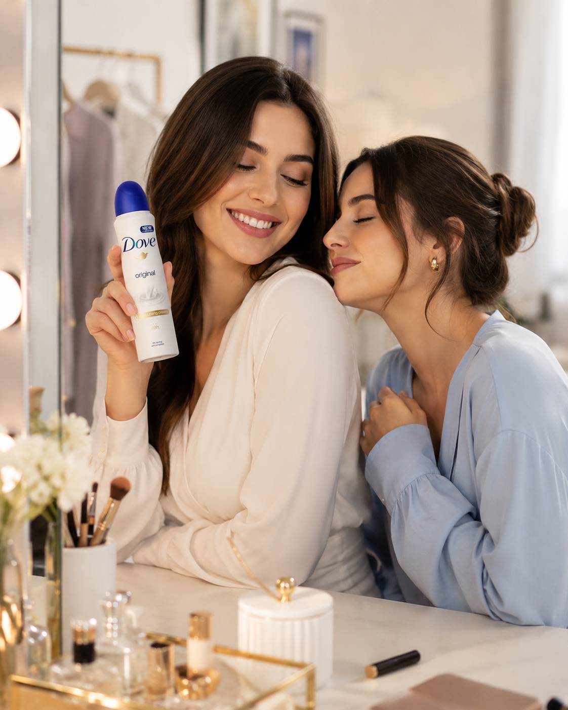 اسپری ضد تعریق 250 میل اورجینال داو با رایحه شیر dove