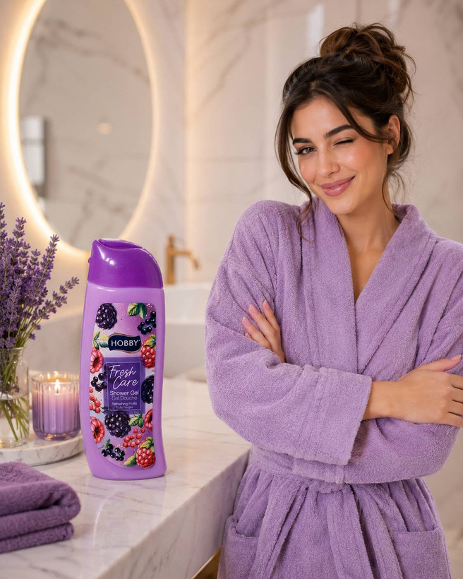 شامپو بدن 500 میل هوبی Hobby Body wash