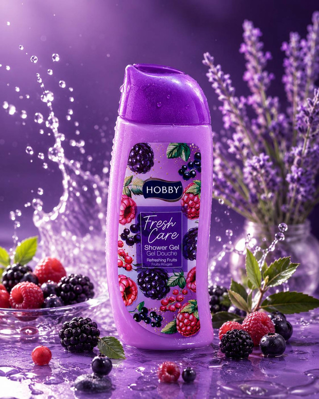 شامپو بدن 500 میل هوبی Hobby Body wash