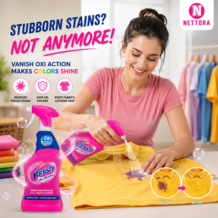 اسپری لکهبر لباس ونیش 3 در 1 (Vanish Oxi Action 3 in 1)