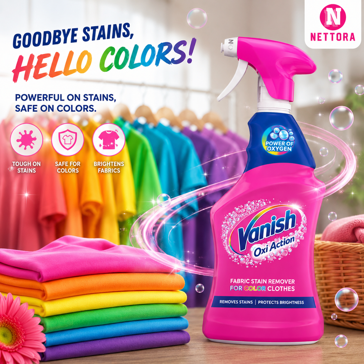 اسپری لکهبر لباس ونیش 3 در 1 (Vanish Oxi Action 3 in 1)
