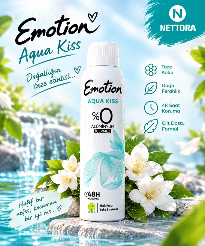 اسپری دئودورانت زنانه Emotion