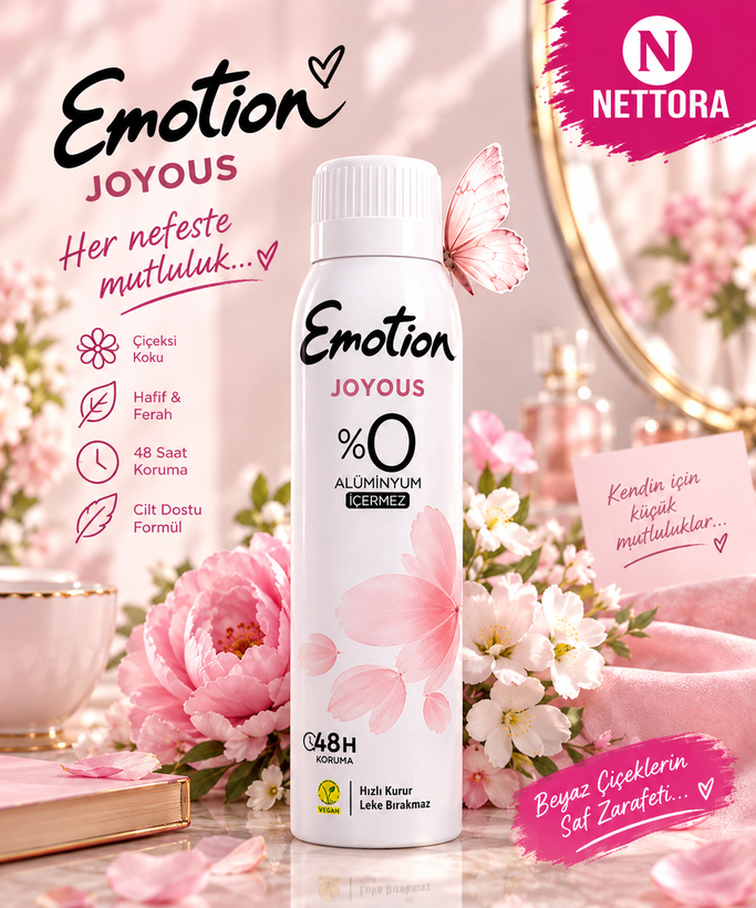 اسپری دئودورانت زنانه Emotion