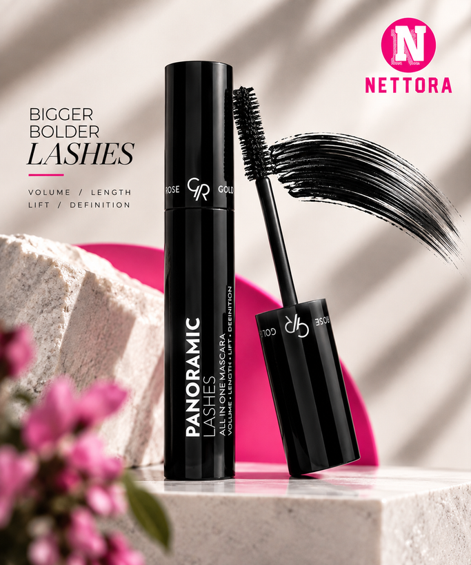 ریمل پانورامیک گلدن رز – Golden Rose Panoramic Lashes All In One Mascara