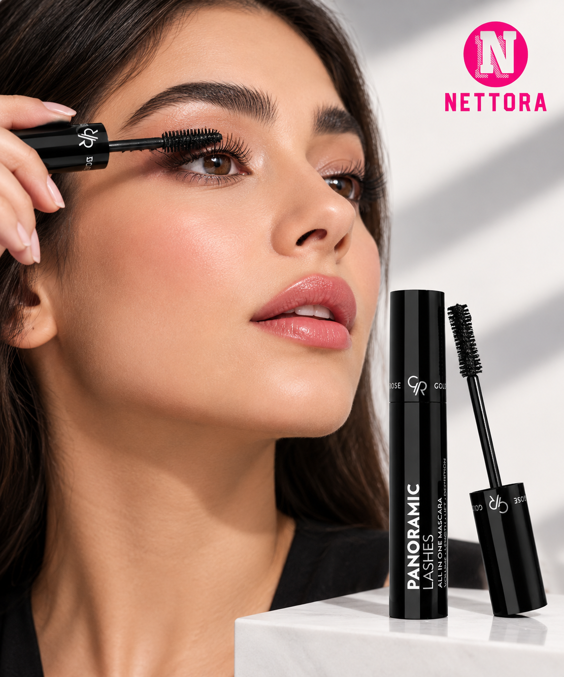 ریمل پانورامیک گلدن رز – Golden Rose Panoramic Lashes All In One Mascara