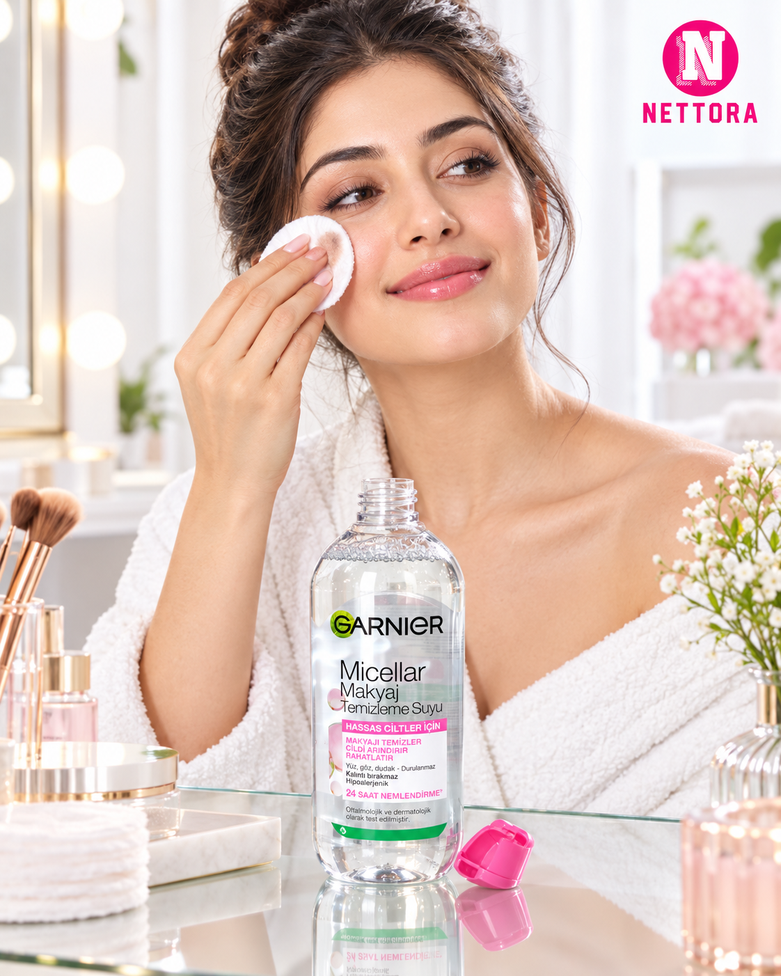 میسلار واتر گارنیر مناسب پوست حساس – Garnier Micellar Cleansing Water 400ml