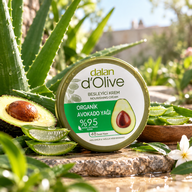 کرم مرطوبکننده و مغذی دالان Dalan d’Olive با روغن آووکادو