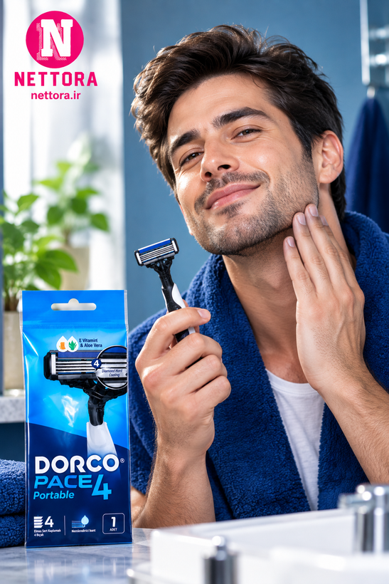 ژیلت دورکو DORCO Pace 4 Portable | چهار تیغه